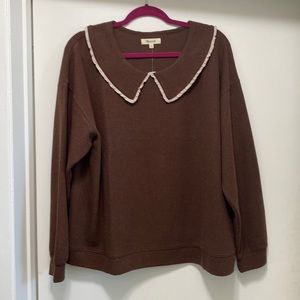 NWT Madewell collared sweater